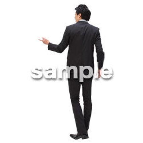 Cutout People　ビジネス　AA_185