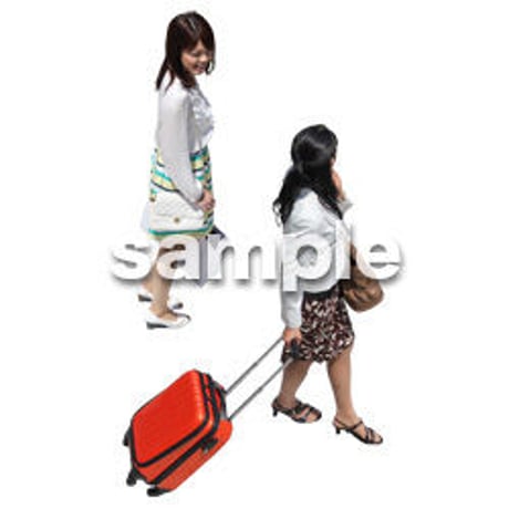 Cutout People　鳥瞰　人物　FF_133