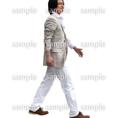 人物切抜き素材　ベーシックファッション編　P_303