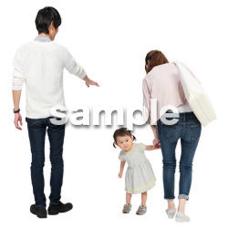 Cutout People　ファミリー　GG_115