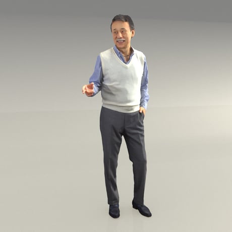 3D人物素材 [ お試し版 ] 049_M_Ken