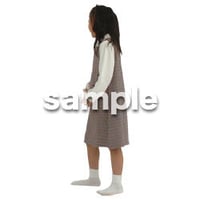 人物切抜き素材　リビング・散歩編　I_437