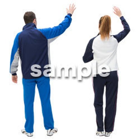 Cutout People　スポーツ　CC_060