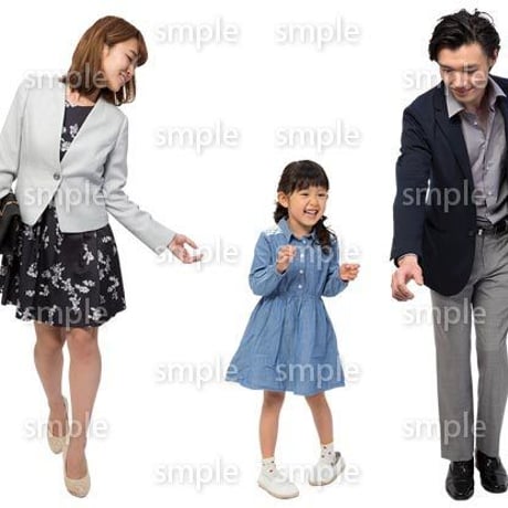 Cutout People　ファミリー　GG_021