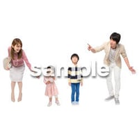 Cutout People　4人ファミリー　GG_466