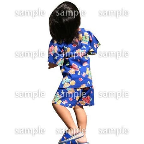 人物切抜き素材　夏服・フィットネス編　J_062