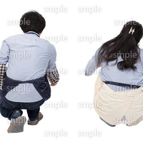 Cutout People　ガーデニング　II_180