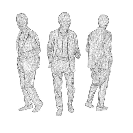 3D人物素材  [Posed]  043_Ken