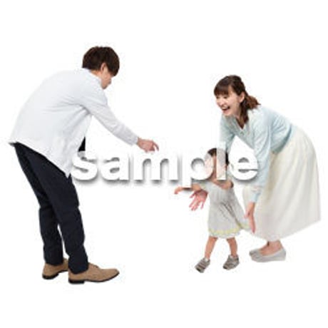 Cutout People　ファミリー　GG_164