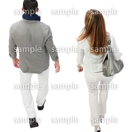 Cutout People　鳥瞰　人物　FF_030