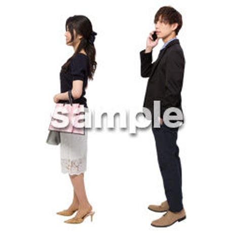 Cutout People　ショッピング　JJ_163