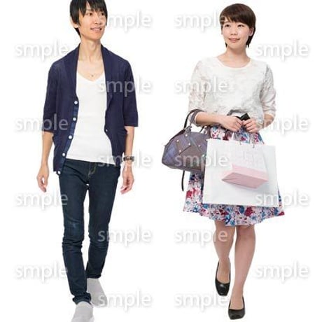 Cutout People　ショッピング　JJ_016