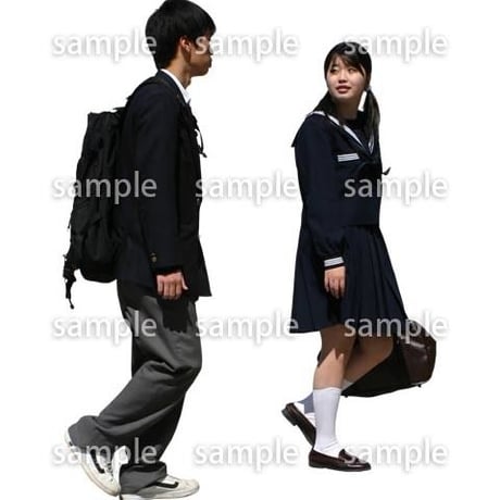 人物切抜き素材　こどもファミリー編　B_364