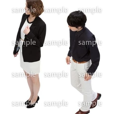 Cutout People　鳥瞰　人物　FF_037