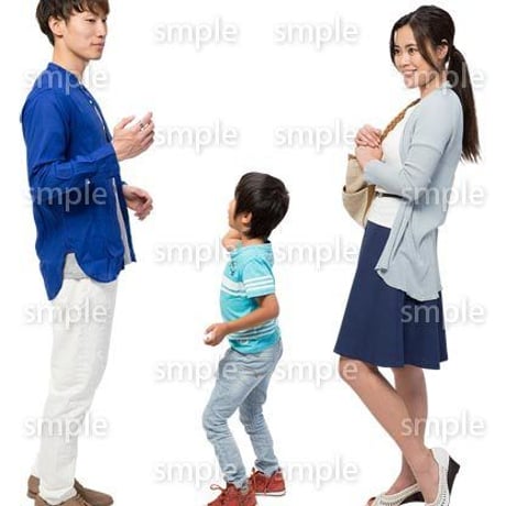 Cutout People　ファミリー　GG_083
