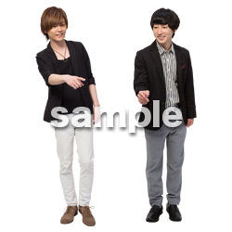 Cutout People　男性ペア　JJ_401