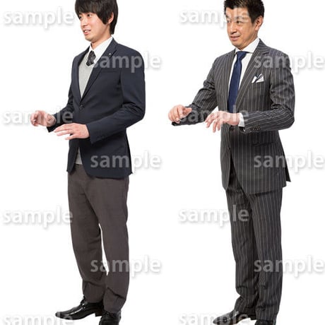人物切抜きセット☆ハイクラス　スタッフ　1_set130