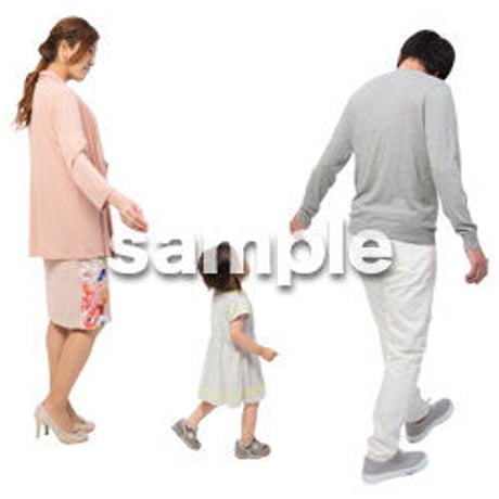 Cutout People　ファミリー　GG_059