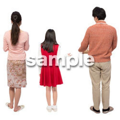 Cutout People　ファミリー　II_195