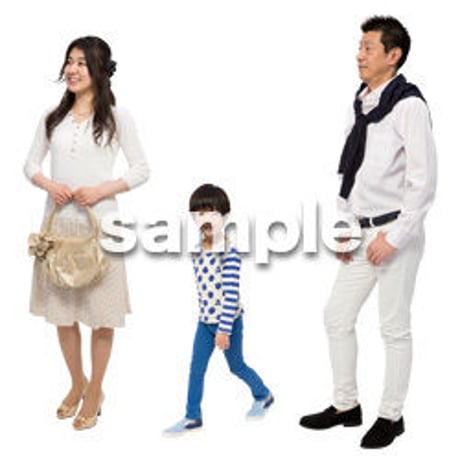 Cutout People　ファミリー　GG_092