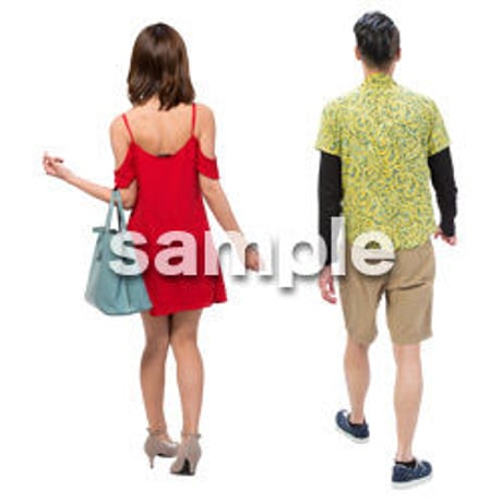 Cutout People　ショッピング　JJ_100