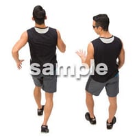 Cutout People　スポーツ 鳥瞰　CC_340