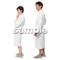 Cutout People　ハイクラス　バスローブ　HH_448