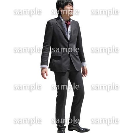 人物切抜き素材　ベーシックファッション編　P_481