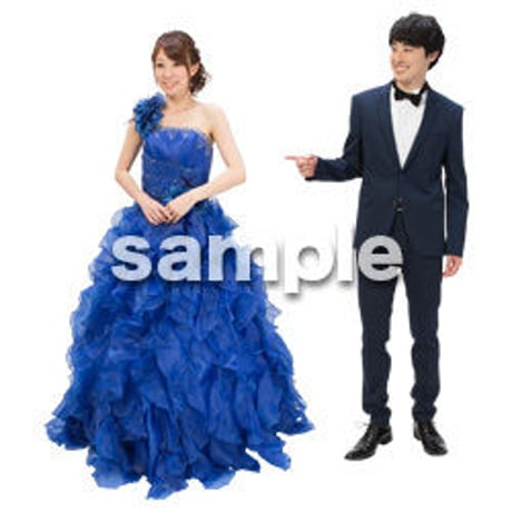 Cutout People　パーティー　DD_081