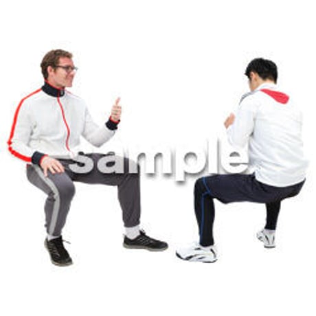 Cutout People　スポーツ　CC_297