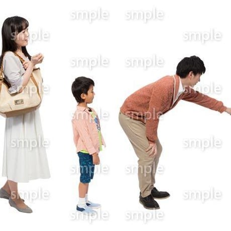 Cutout People　ファミリー　GG_148