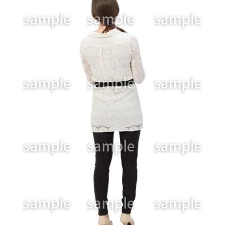 Cutout People　ビジネス　AA_295