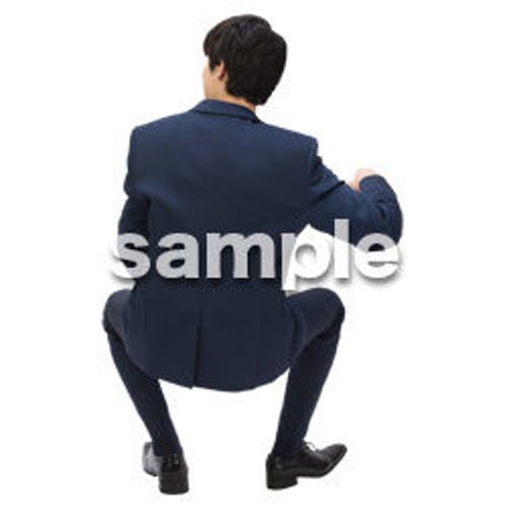 Cutout People　ビジネス-日本人　EE_475