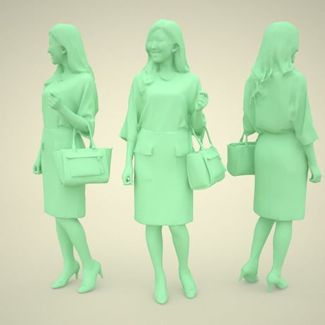 3D人物素材 [Posed]  051_Mao