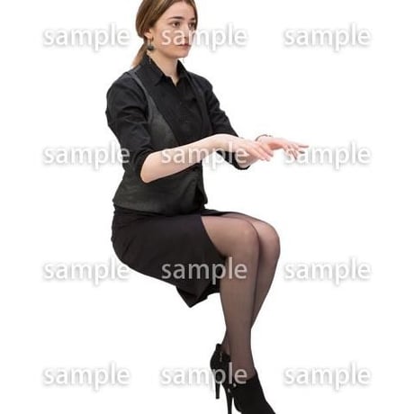 Cutout People　ビジネス　AA_482