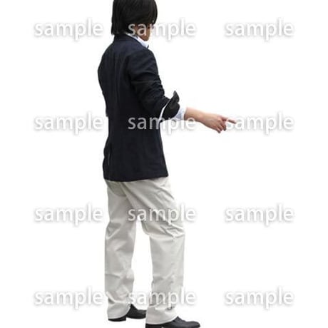 人物切抜き素材　ベーシックファッション編　P_434