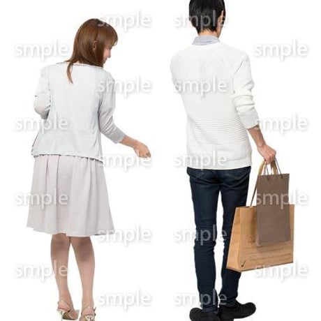 Cutout People　ショッピング　JJ_180