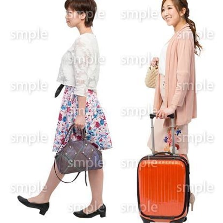 Cutout People　女性ペア　JJ_243