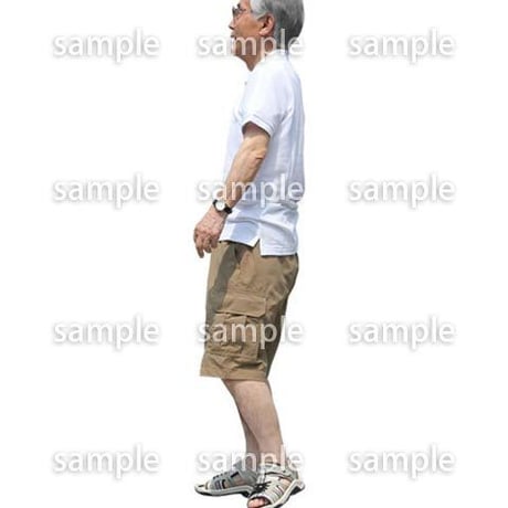 人物切抜き素材　シニアライフ編　R_248