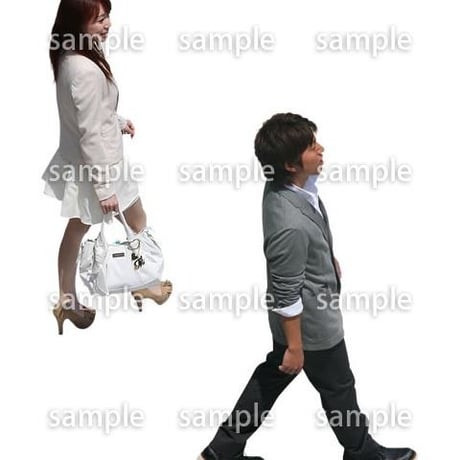 Cutout People　鳥瞰　人物　FF_138