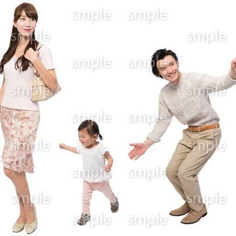 Cutout People　ファミリー　GG_142