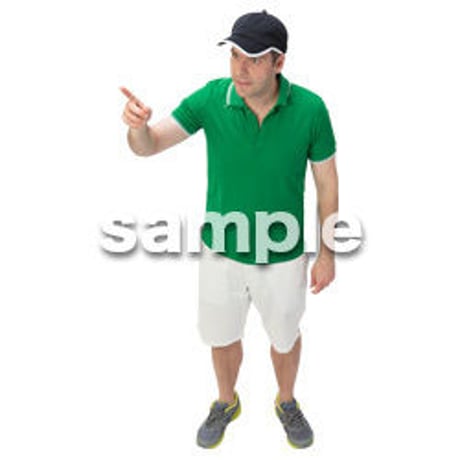 Cutout People　鳥瞰　人物　FF_261
