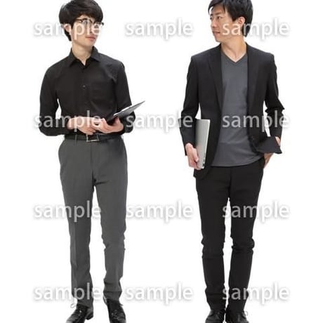 Cutout People　ビジネス-日本人　EE_136