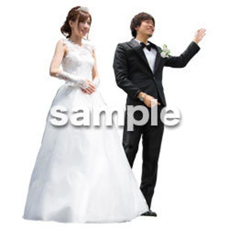Cutout People　ウェディング　DD_039