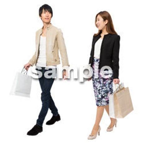 Cutout People　ショッピング　JJ_002