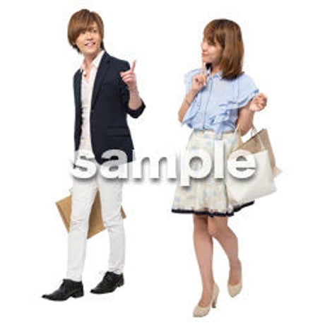 Cutout People　ショッピング　JJ_007