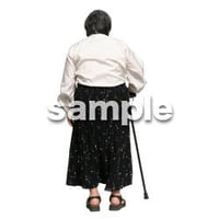 人物切抜き素材　シニア編　C_337