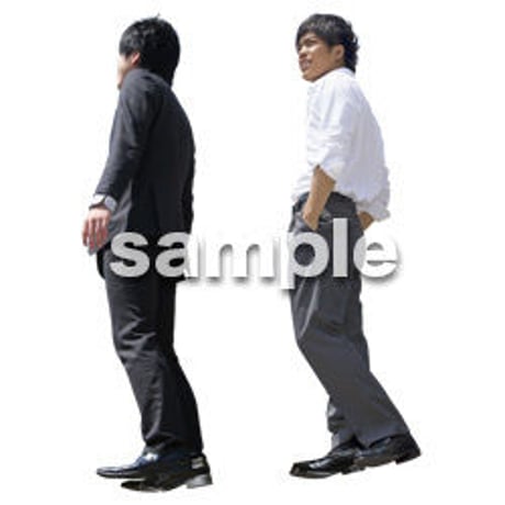 Cutout People　ビジネス-日本人　EE_593