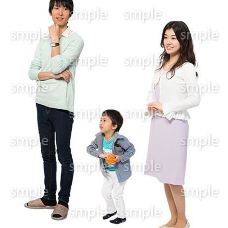 Cutout People　ファミリー　II_182