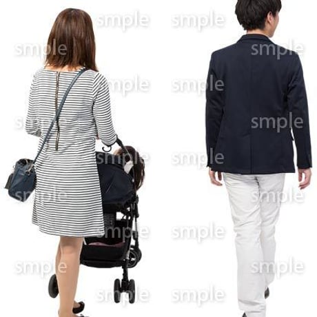 Cutout People　ファミリー　GG_135
